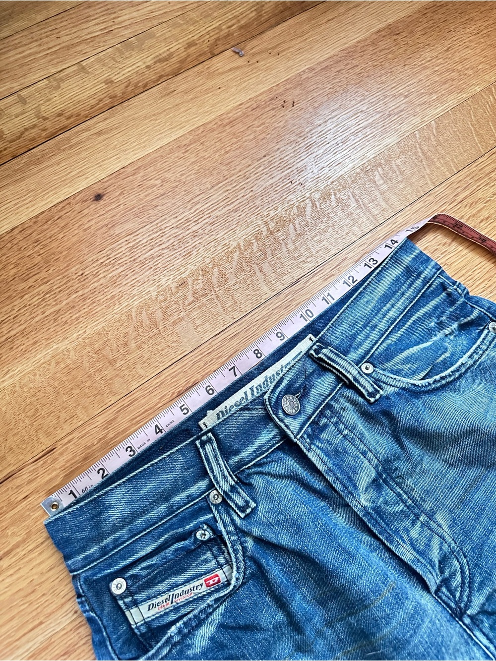 Vintage Diesel Industry Kratt Jeans Y2K Made Italy 30x29 2001 - Picture 8 of 13